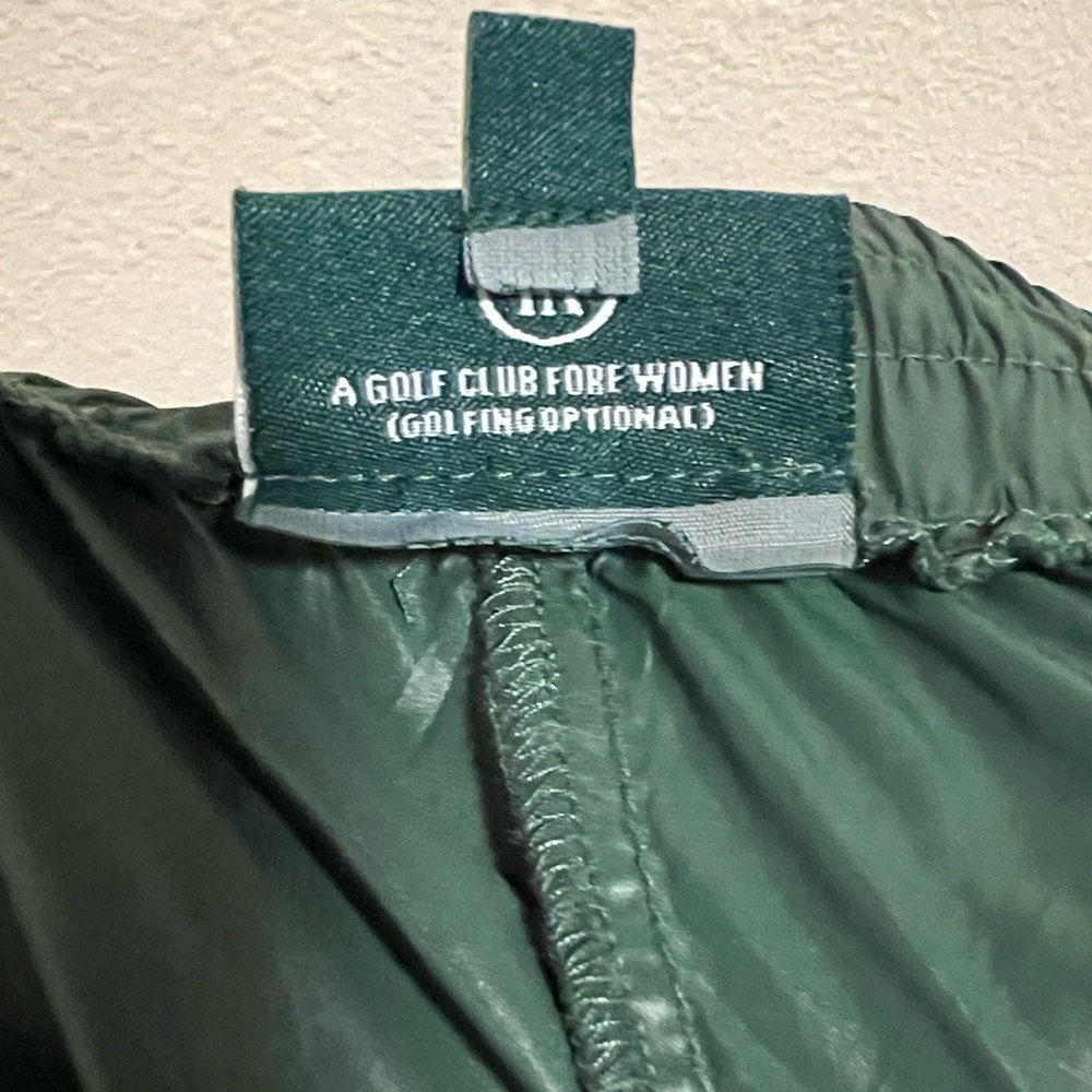 Fore All Women’s Green White Colorblock Nylon Track Pants Size XXL - Picture 6 of 7